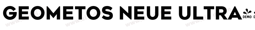 Geometos Neue Ultra字体转换